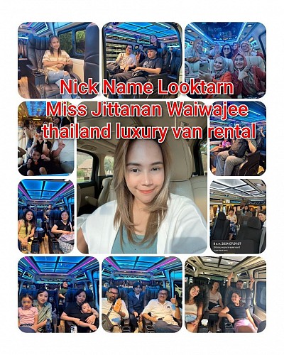 van rental with driver in bangkok