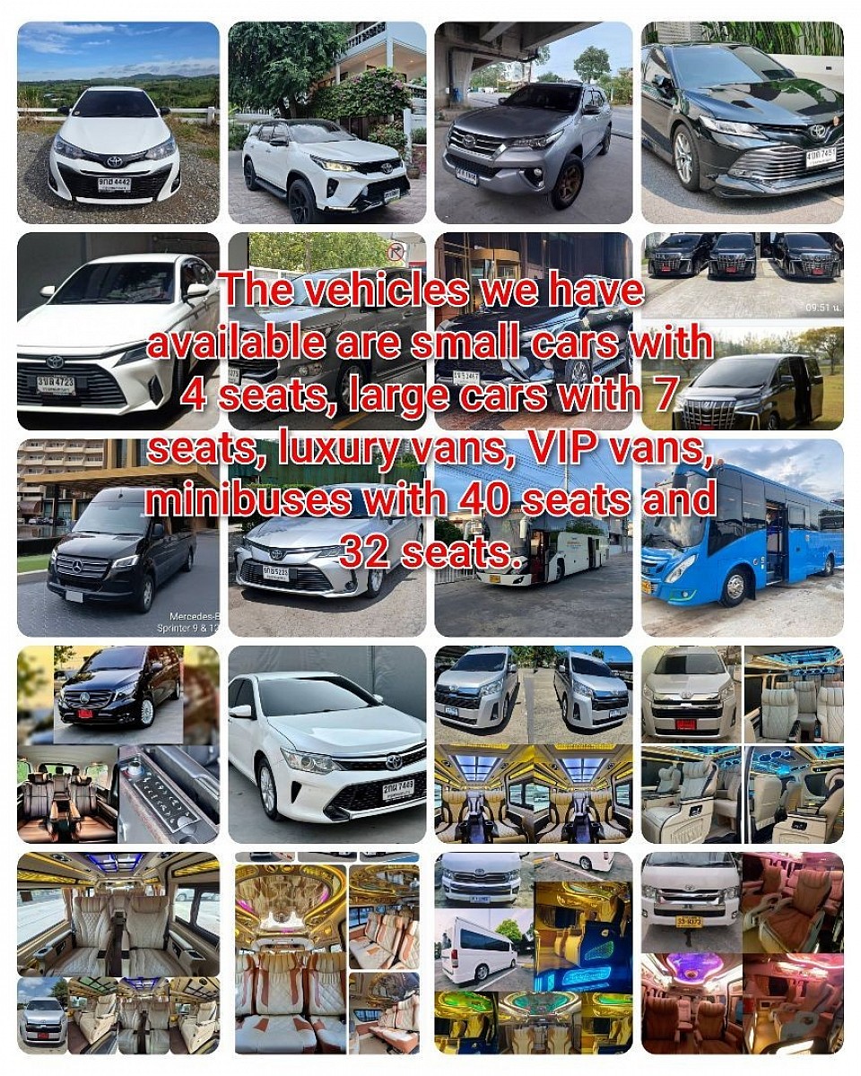 bangkok van rental with driver